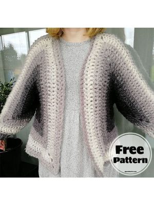 15+ Coziest Crochet Granny Square Cardigan Free Patterns- 2024