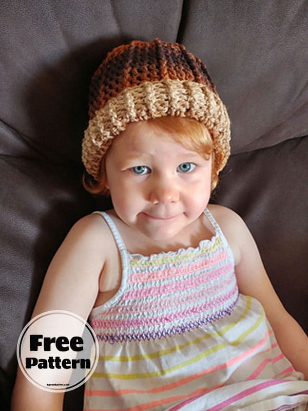 crochet toddler hat pattern