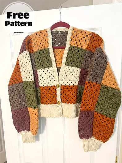 18 Easy Free Crochet Cardigan Patterns 2024