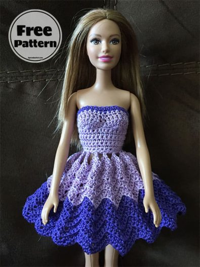 16+ Free Crochet Barbie Clothes Patterns 2024