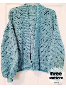 18 Easy Free Crochet Cardigan Patterns 2024