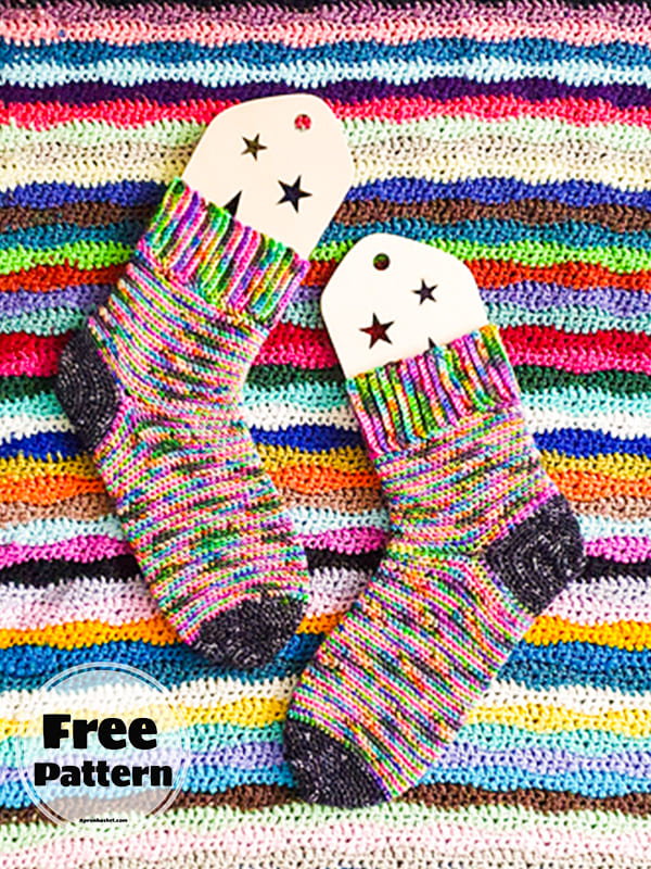 Basic Crochet Sock Pattern Free For Beginner PDF