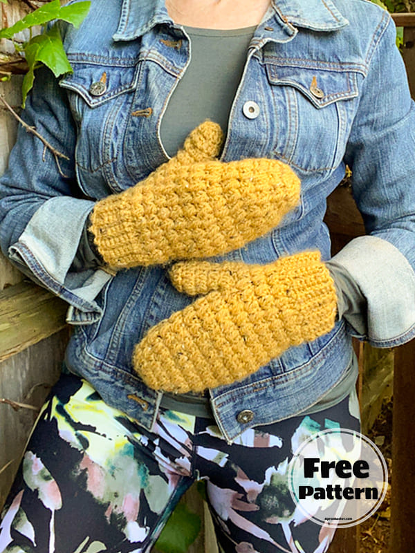 Beginner Crochet Mittens Patterns Free