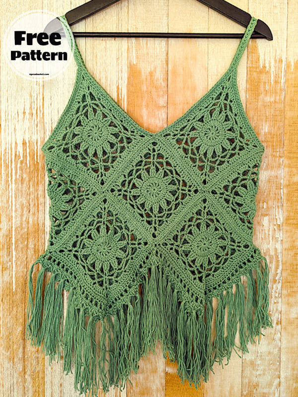 Bohemian Free Tank Top Crochet Pattern