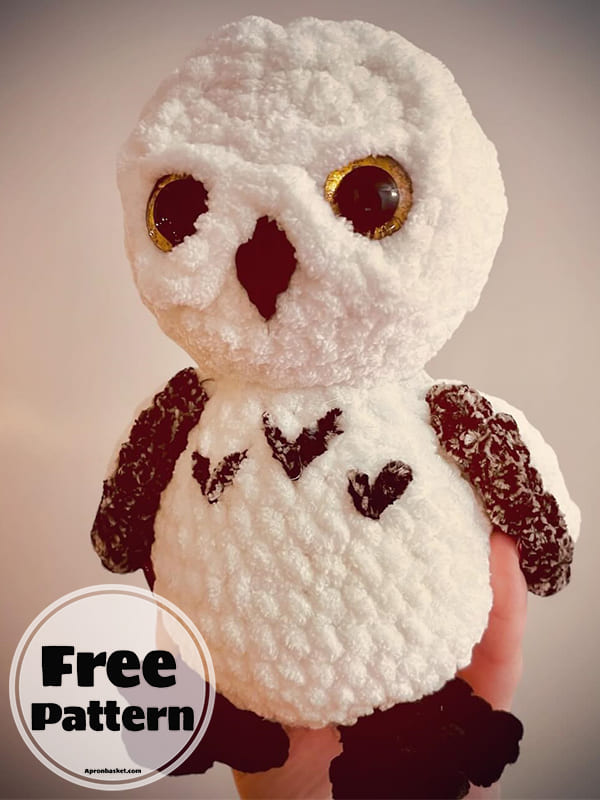 Free PDF Snowy Crochet Owl Pattern (2)