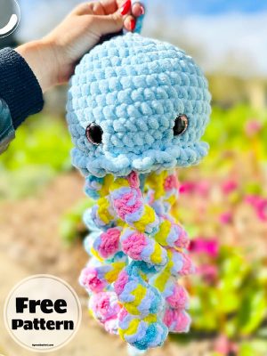 Free Amigurumi Jellyfish Crochet Pattern