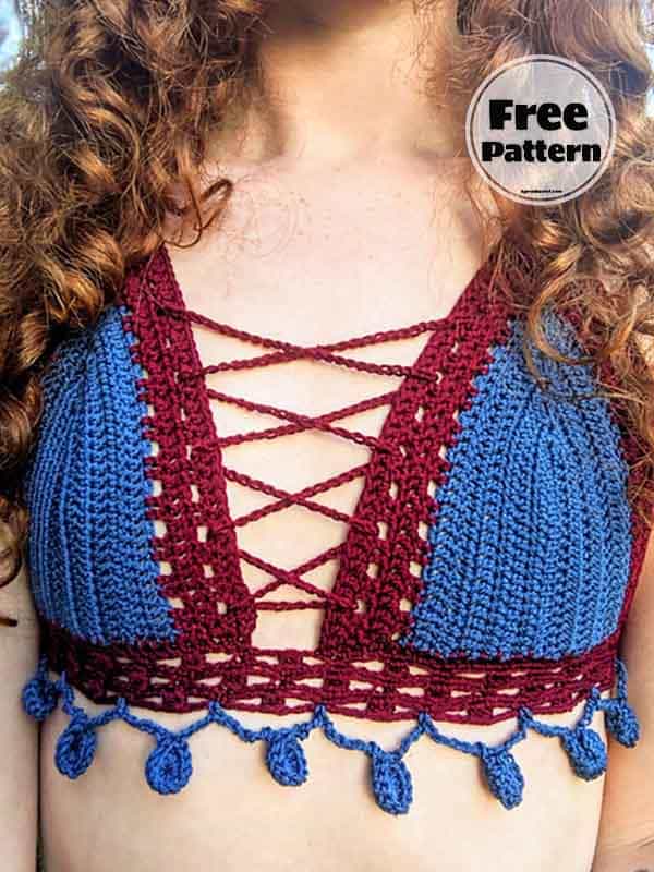 Bahama Free Crochet Halter Top Pattern For Beginners