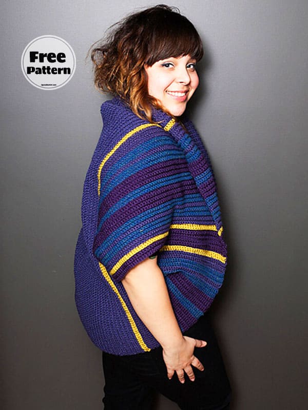 Cocoon Crochet A Shrug Pattern For Free 