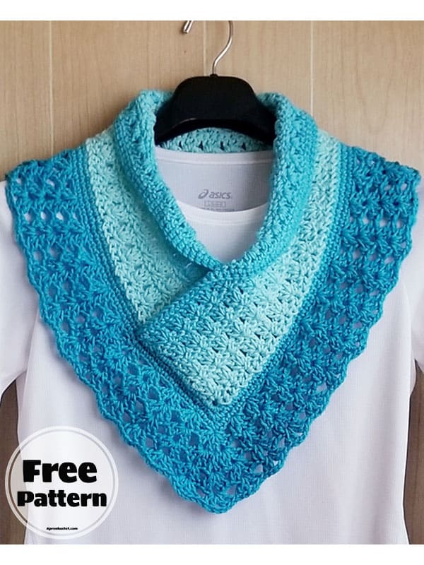 Crochet Cowl With Buttons Free Pattern (2)