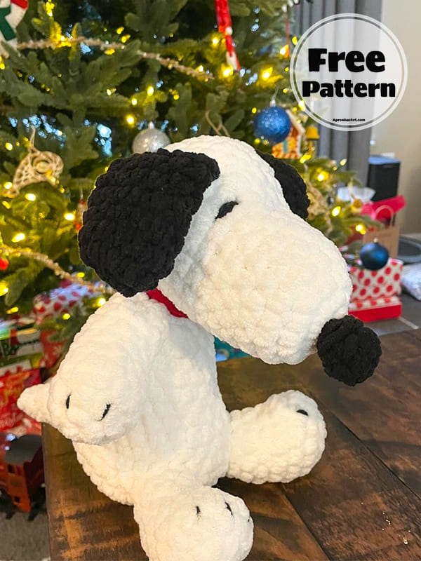 Free Snoopy Crochet Dog Pattern (2)