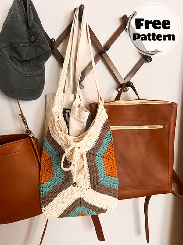 Travel Crochet Summer Bag Free Pattern (2)