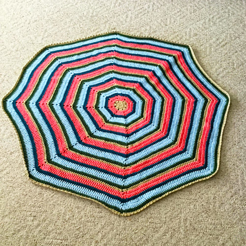 Baby Blanket Crochet Octagon Pattern Free