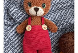 baby-crochet-teddy-bear-with-overalls-free-amigurumi-pattern