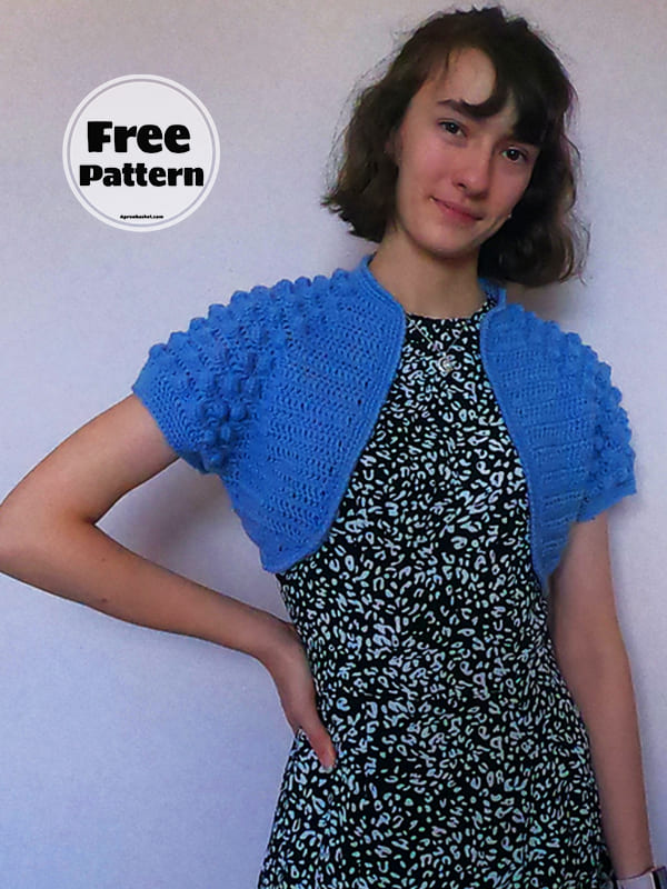 Bolero Crochet Summer Pattern Free PDF 