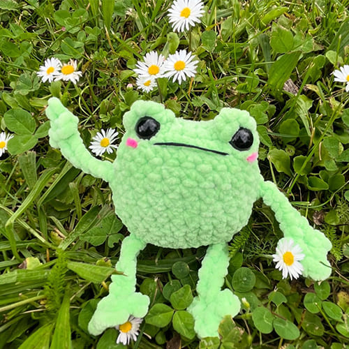 Chubby Crochet Tiny Frog Free Pattern