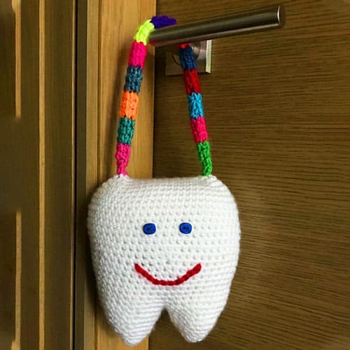 Small Crochet Pattern For Tooth Fairy Pillow Free