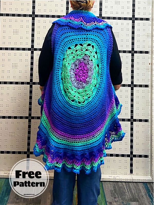 Crochet Circle Vest Pattern Free