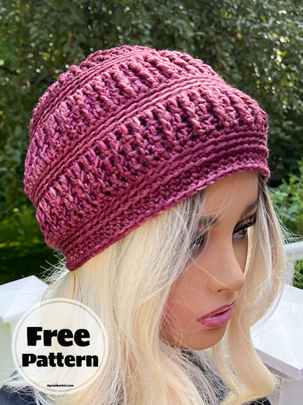 Free Bon Bon Beanie Hat Crochet Pattern (2)