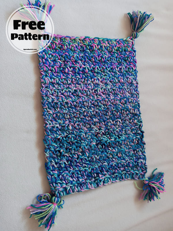 Free Crochet Cat Mat Pattern (2)