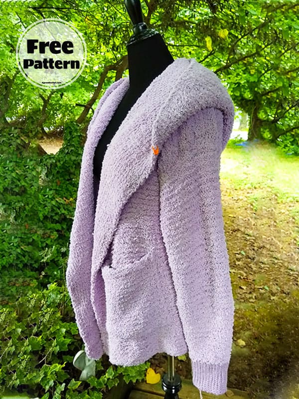 Hoodie Crochet Jacket Pattern Free