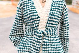 comfy-houndstooth-long-crochet-cardigan-free-pattern