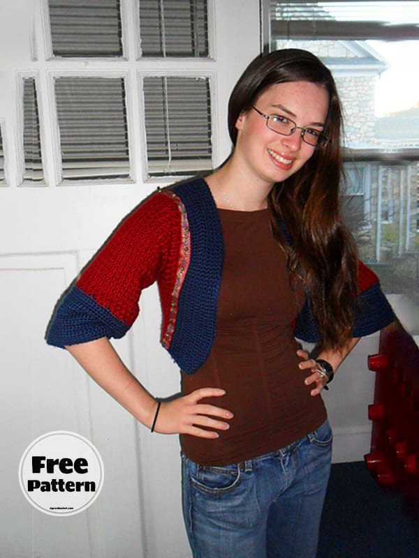 Easy Bolero Crochet Kimono Pattern Free