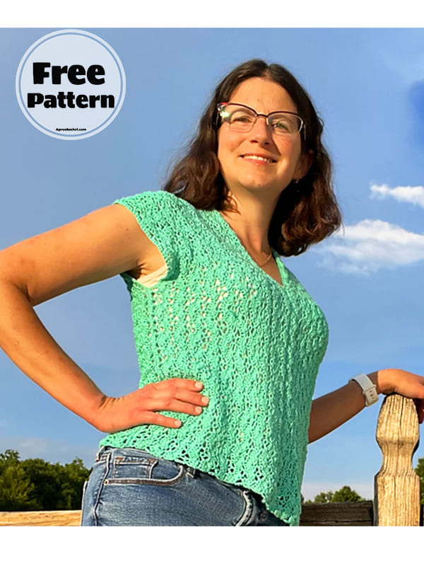 Little Flowers Crochet Lace Top Pattern Free