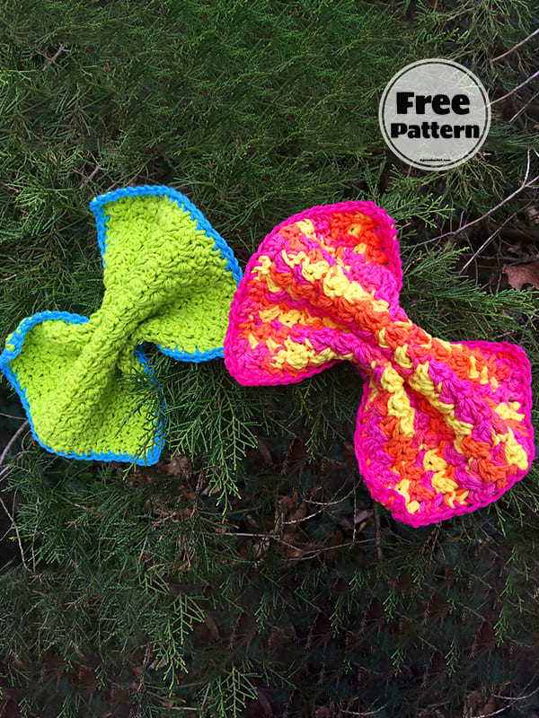 Peasy Free Crochet Pattern Dishcloth