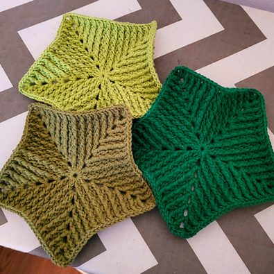 star-crochet-dishcloth-free-pattern