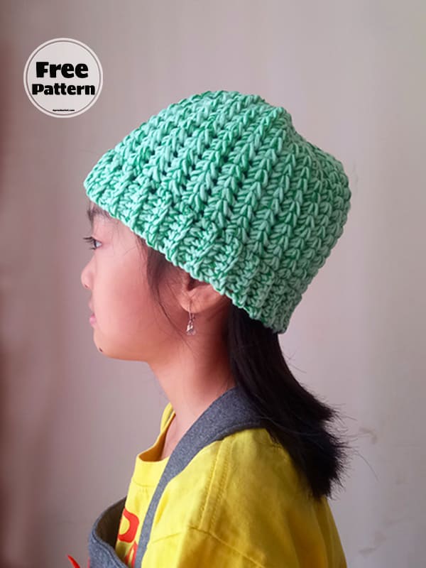 Thick Crochet Beanie Pattern Free