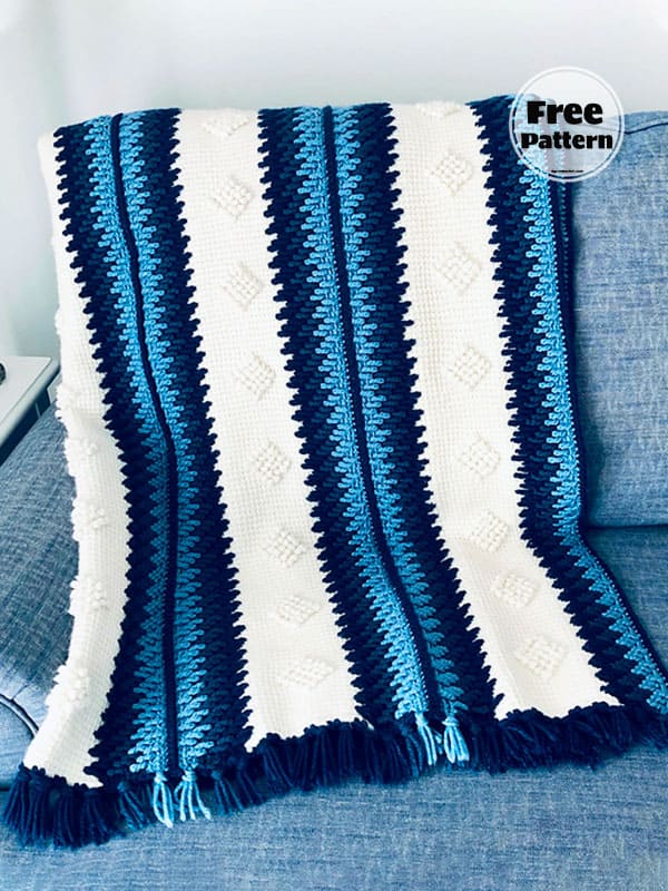 Afghhan Crochet For Beginners Blanket Free Pattern