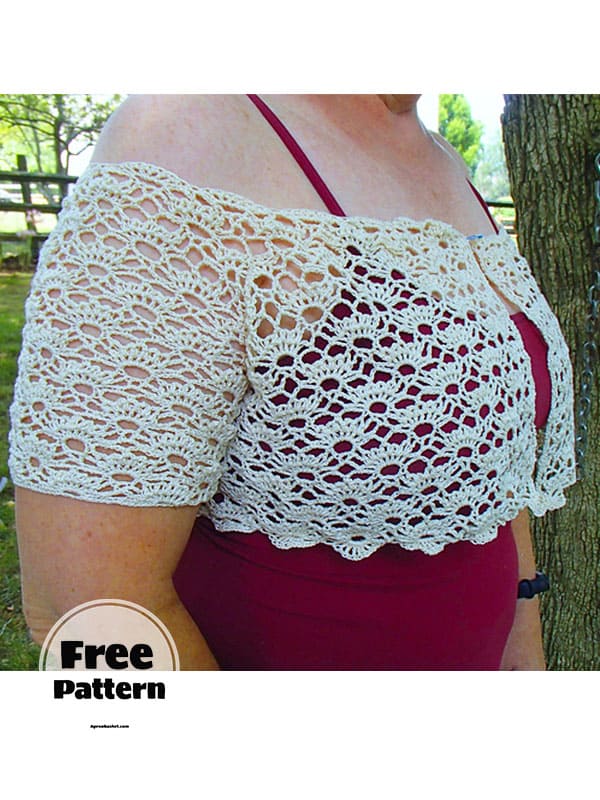 Bridal Bolero Pattern Crochet Free