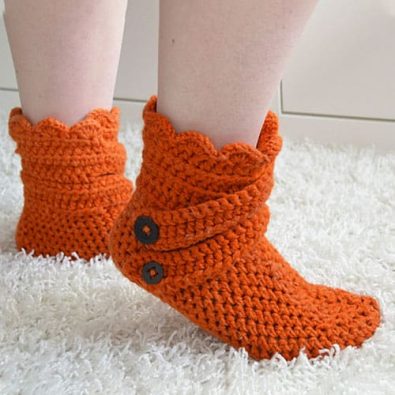 winter-free-slipper-boot-crochet-pattern